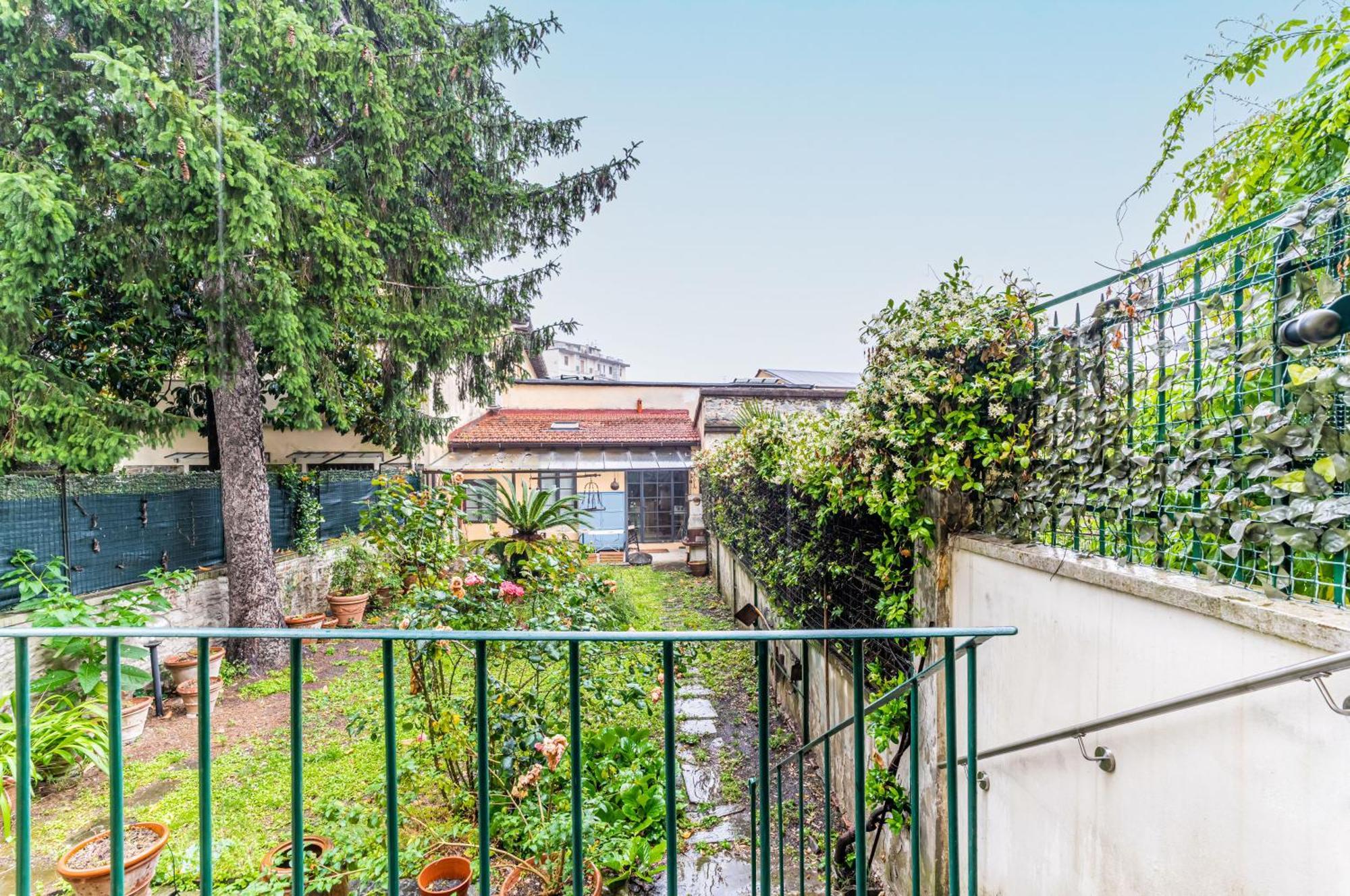 Bright Apartment With Private Garden And Balcony Firenze Eksteriør bilde